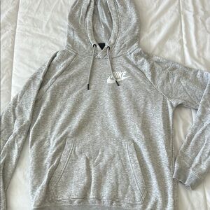 Nike Light Gray Pullover Hoodie